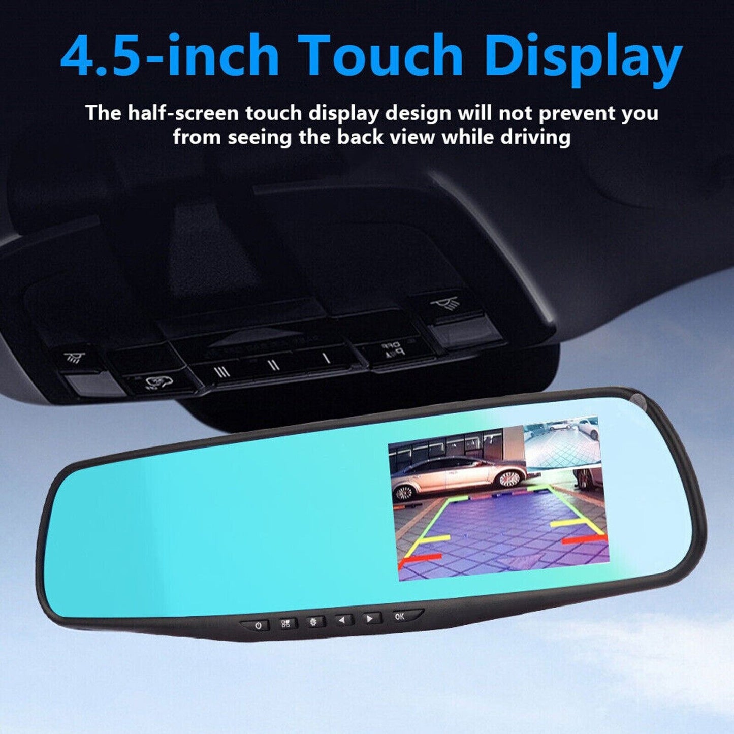 DashProof Rearview Mirror Dash Cam