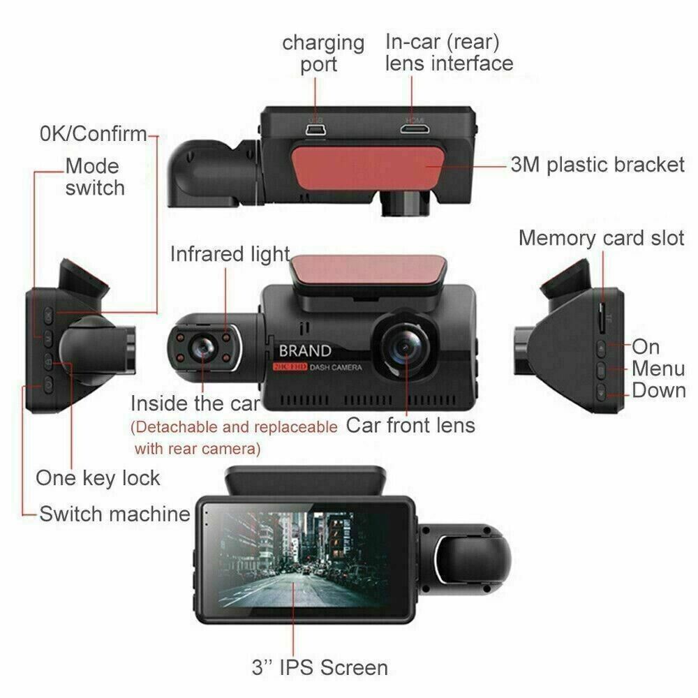 DashProof Front & Cabin Dash Cam
