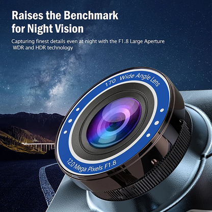 DashProof 4-Inch Front & Rear Dash Cam