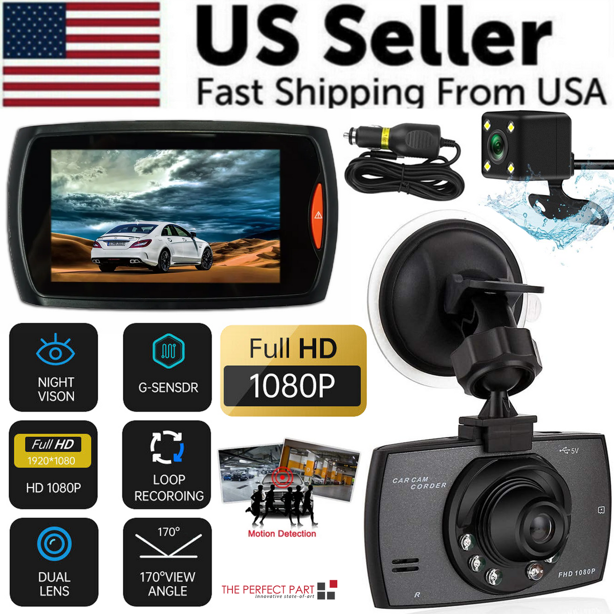 DashProof Front & Rear Dash Cam