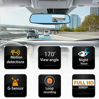 DashProof Rearview Mirror Dash Cam